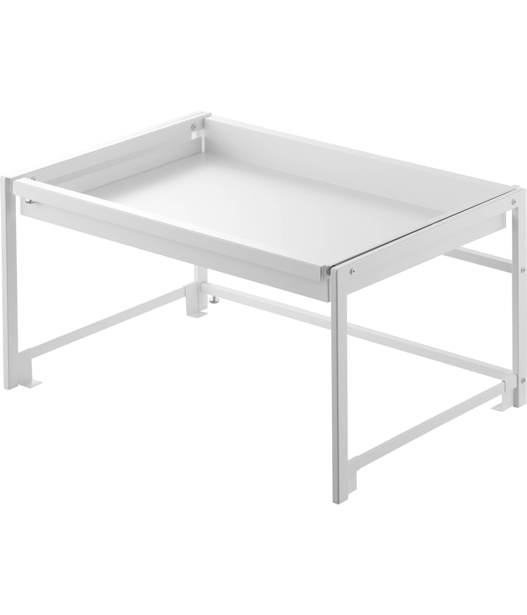 Yamazaki Sink Adjustable Width Slide Rack D40 White x x Tower Series Increased Storage Capacity Kitchen Easy Access 10358 (Yamazaki Industries) белый