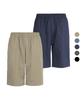 2ELA Light Fit Men'S Elastic Waist Shorts 5 Colors (Type A)