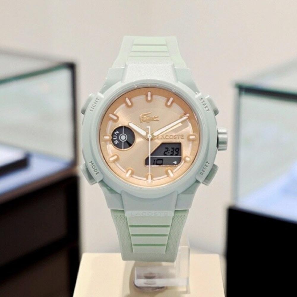 Lacoste Daegu Department Store Lacoste Lc33 Mint Silicone Unisex Watch Mint (40mm)