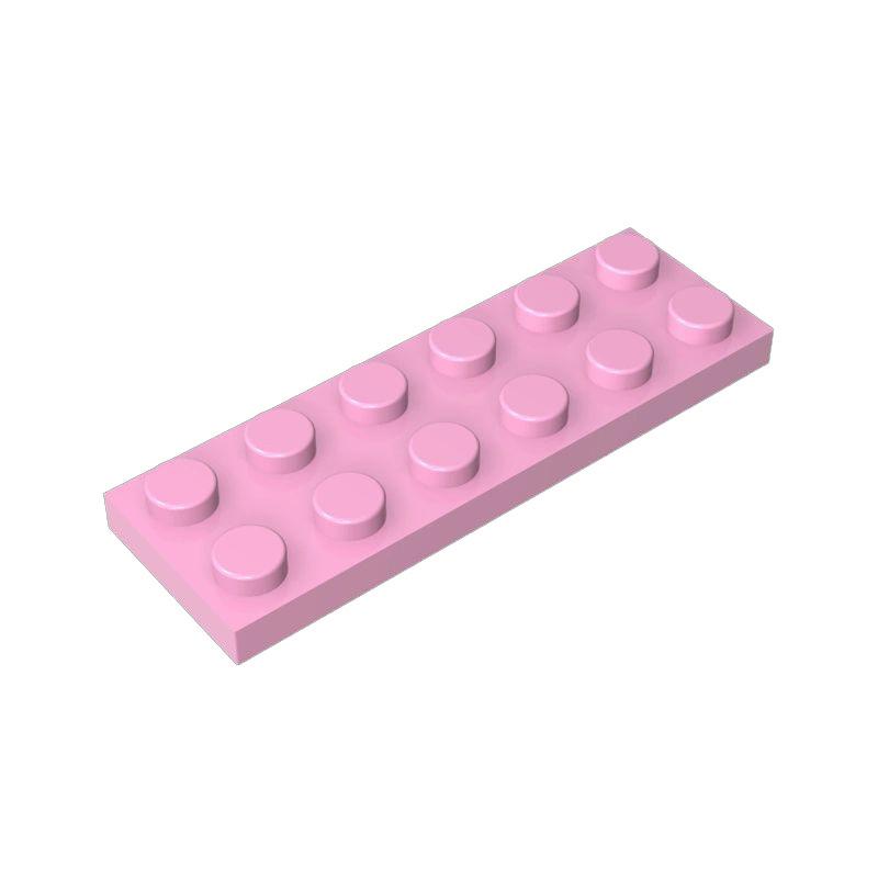 20 Stück MOC Teile 3795 Platte 2 x 6 Kompatible Steine DIY Zusammenbau Bausteine Partikel Kinder Puzzle Gehirnspielzeug Geburtstage Geschenk