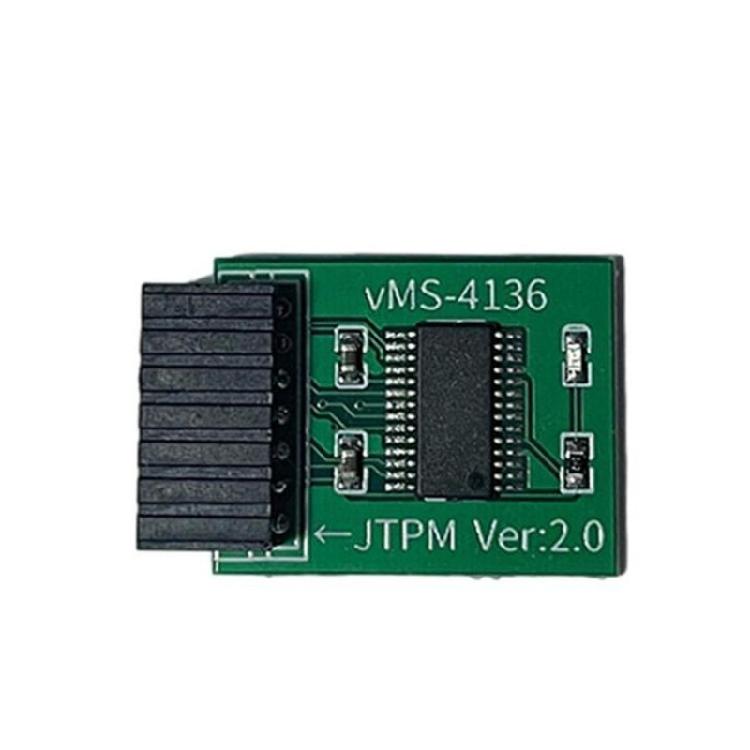 TPM2.0 Security Module 14Pin Computer Connection Adapter Supporting TPM2.0 for 590 B560 H510 Z490 B460 H410 Z390 Z370