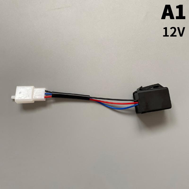 Electric Bike 12V 48/60V Led Blinking Relay Turn Signal Flasher 3-Wire Blinking Led Lights Relay W/ Beep E-Bike Scooter Parts