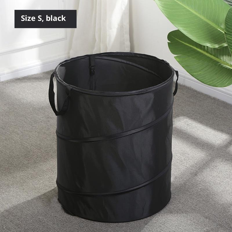1Pc Pop-Up Trash Can, Outdoor Portable Camping Folding Trash Can Camping Trash Can Gardening Garden Garbage Bag Garden Leaf Buck