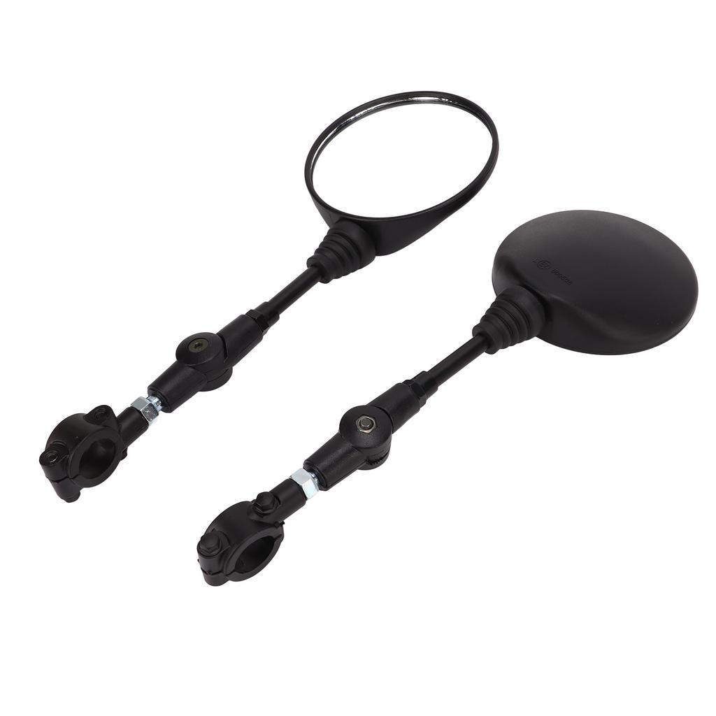 22mm Motorcycle Handlebar Rear View Mirrors Round Reflectors Replacement for R1 R3 R25 X‑MAX 300 NMAX 125