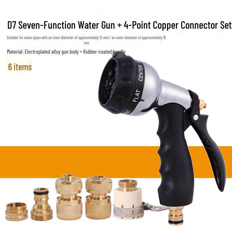 Mosiężna dysza i szczotka do mycia samochodu pod wysokim ciśnieniem