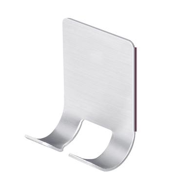 1Pc Rvs Scheerapparaat Houder Wasruimte Wandmontage Haak Scheermes Rack Badkamer Accessoires