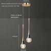 Lamp Diamond Crystal Pendant Light, Mini Ceiling Hanging Light In Gold Finish Prism Crystal Color Changing Led Hanging Light F