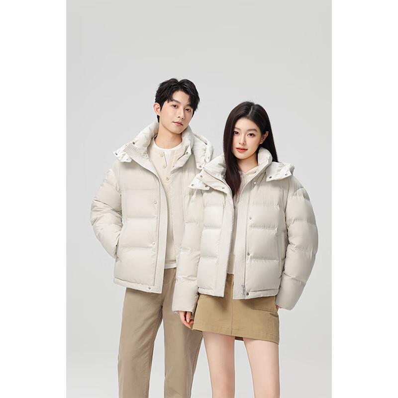 Yalu Unisex Short Hooded Down Jacket YU601B13920