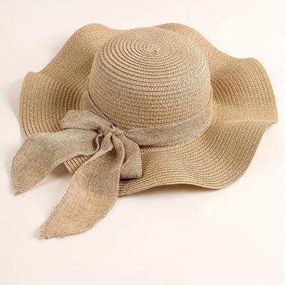 Tourist Straw Hat for Women, Summer Sun Protection Beach Hat, Big Edge Hat, Sun Protection Wave Hat, Summer Cool Sun Hat