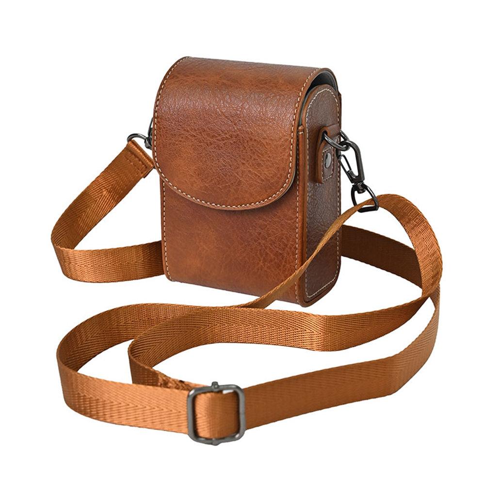 Universal PU Leather Camera Bag Case for Canon SX740 SX730 G7X2 G7X3 G9X M100 M200 Sony ZV1 ZV1F ZV1M2 HX90 Ricoh GR GR2 GR3