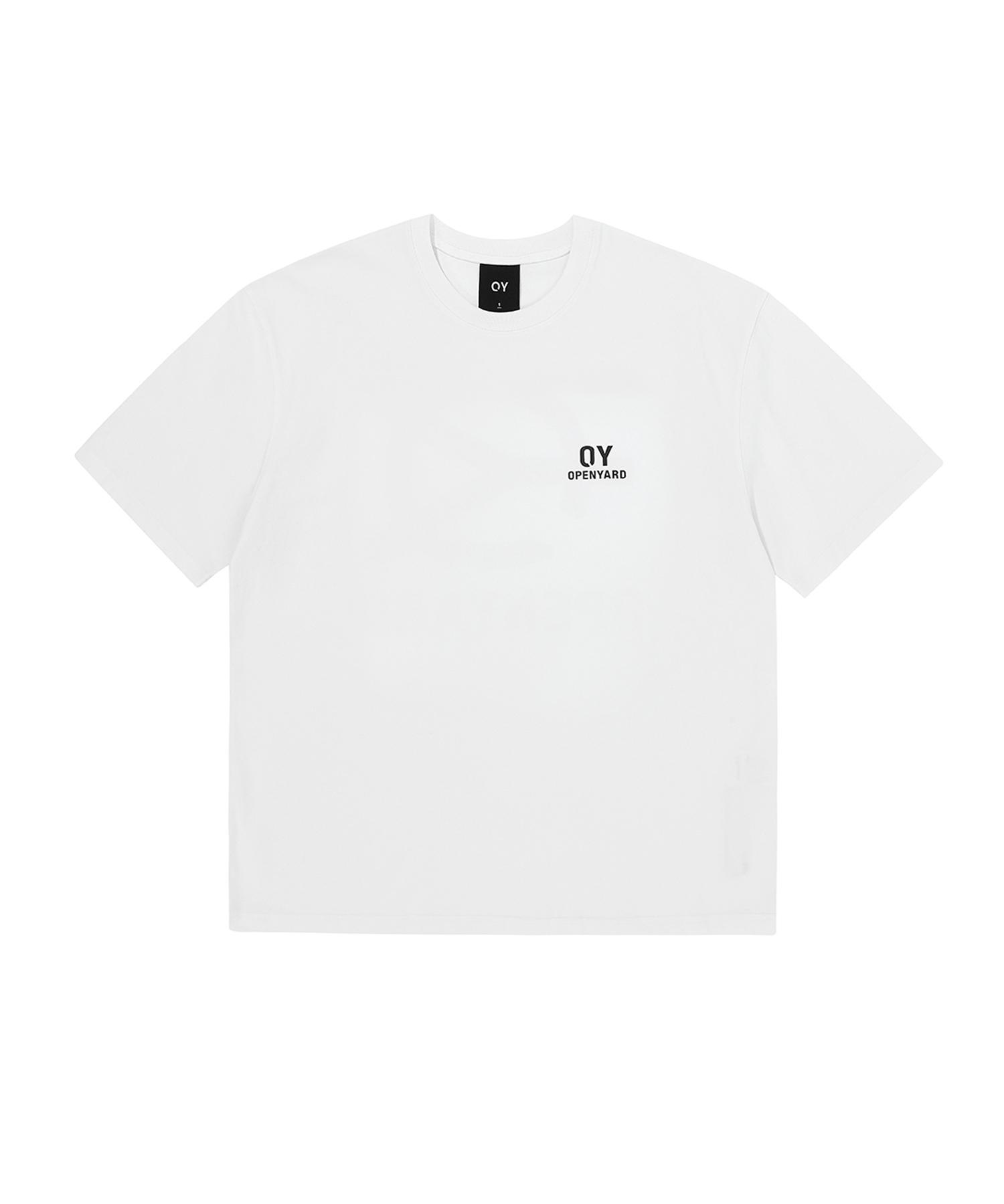 Oy Basic Logo Tee-White White/2 Size