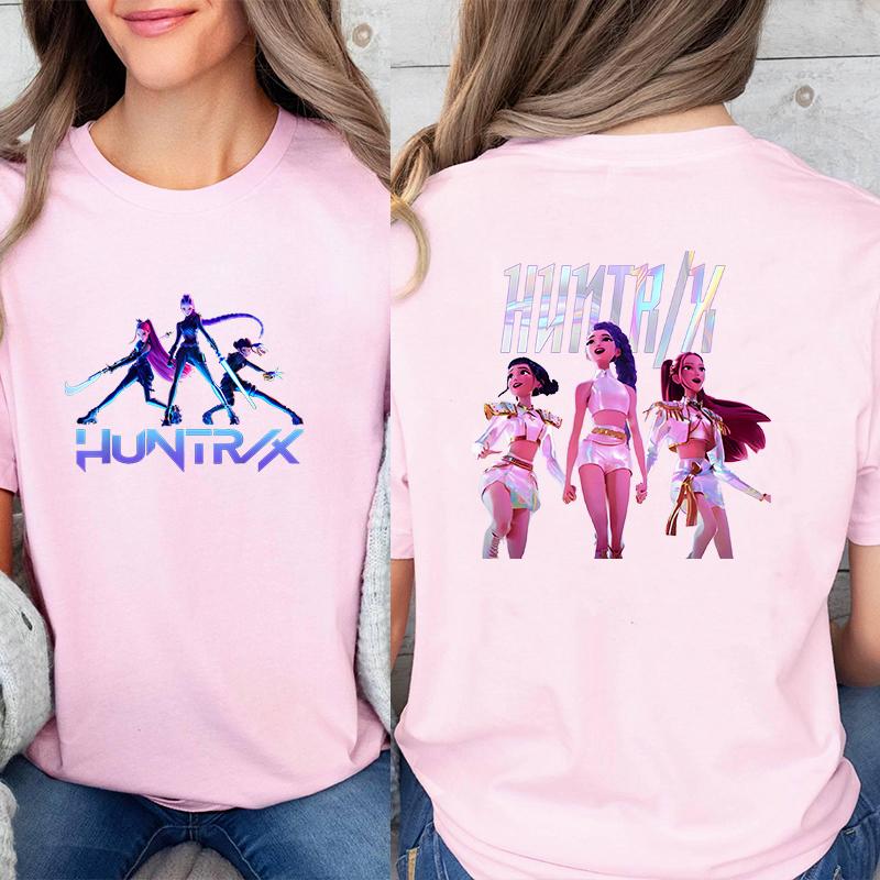 Mode Tryckt Rundhals T-shirt Dam Casual Komfort Kortärmad Kläder Topp