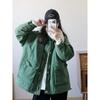 Frauen Herbst Winter Stehkragen Langarm Denim Pelzigen Kausalen Chic Jacke Lose Zipper Jacke