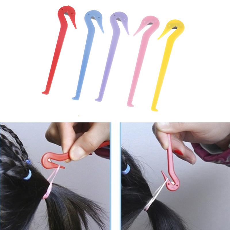 5 ks gumiček do vlasů gumový řezač dívky DIY styling vlasů pokrývka hlavy nástroj na stříhání pásků
