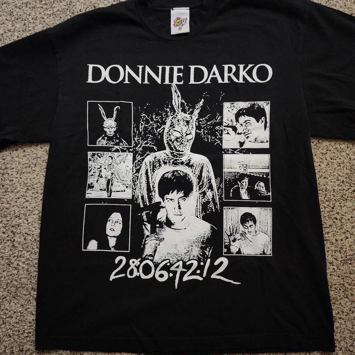 РЕТРО ГРАФИЧЕСКАЯ УНИСЕКС ФУТБОЛКА DONNIE DARKO S-4XL 4XL