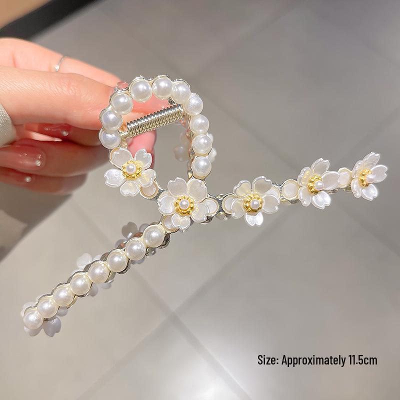 High-End Large Metal Claw Hair Clip for Women - Elegant Updo Accessory