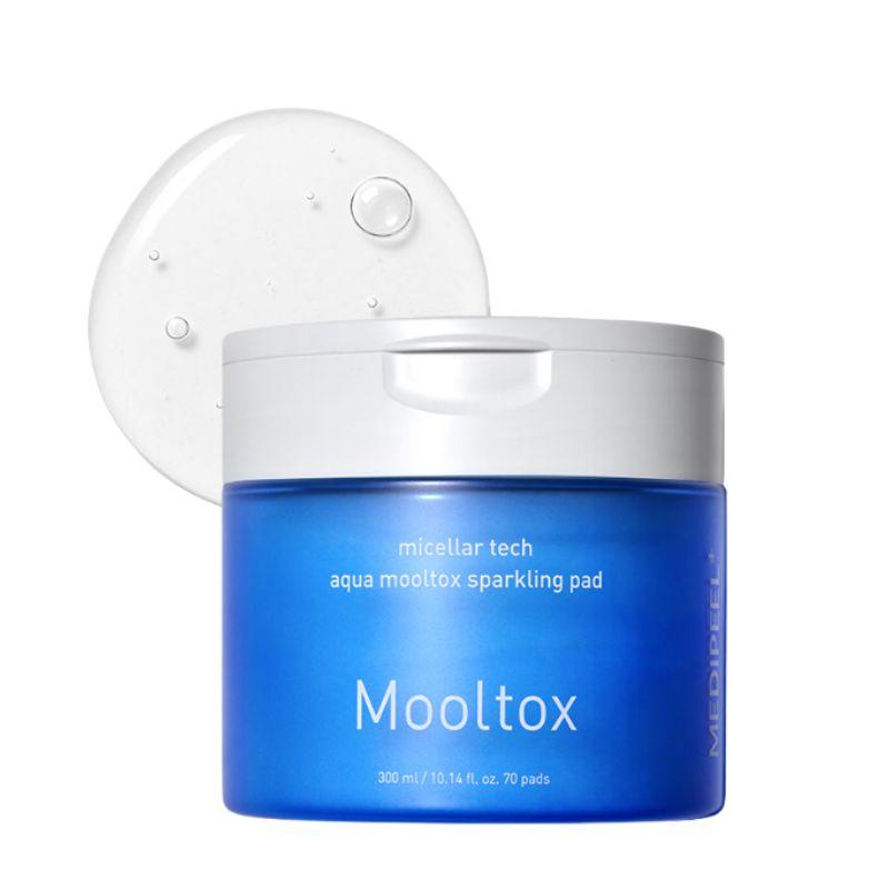 

Medi-Peel Aqua Mooltox Sparkling Toner Pads Hydrating Pore Care Pads 300ml