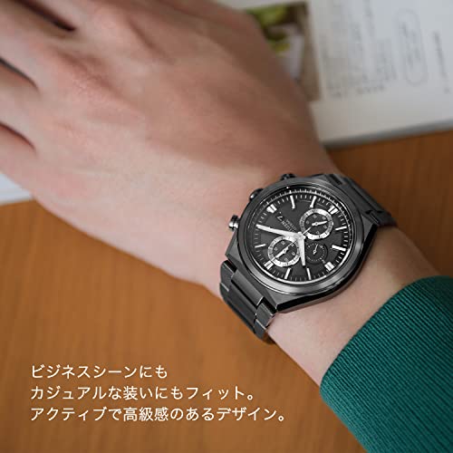 Citizen ATTESA Eco-Drive Men's Watch CA0835-61H Black