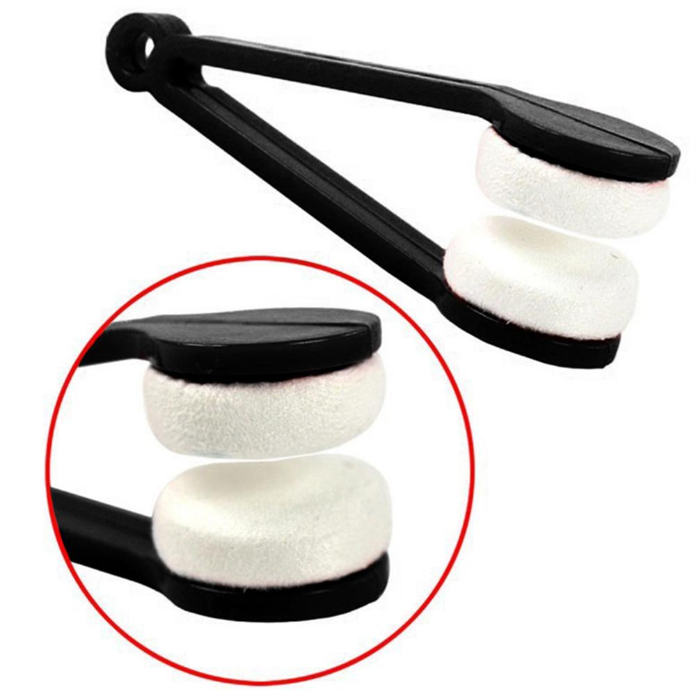 1 Stück Neue Kreative Doppelseitige Tragbare Multifunktionale Brillenputz-Rub Sonnenbrillen Brillen Mikrofaser Reiniger Bürsten Wischen