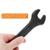 uxcell Spanner Wrench Set of Thick Carbon Steel for Auto Repair and Furniture Black Single-Ended 2, 32mm, Open-End Wrench, Assembly,