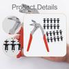 Removal Pliers with Rivets Trim Snap for Auto Door Panels Clips