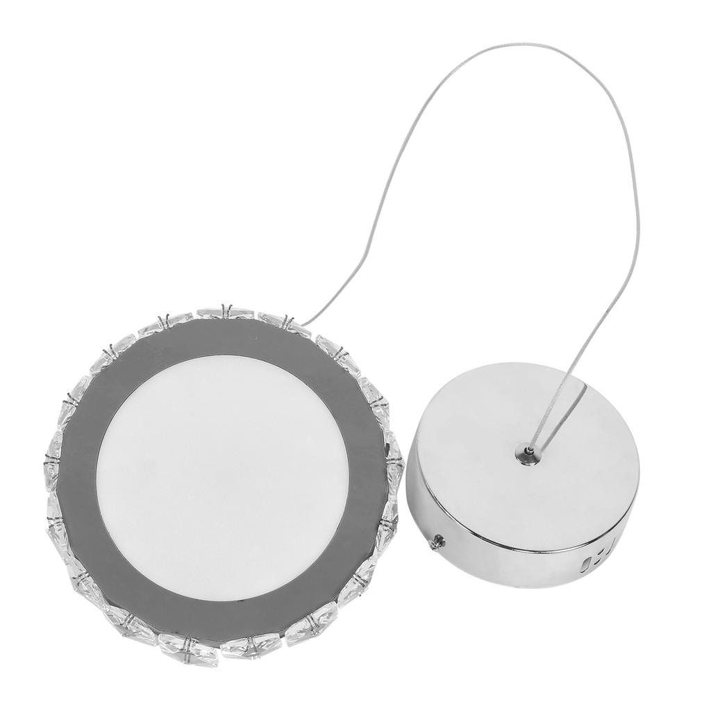 Crystal Chandelier Hanging Lamp Pendant Lamp for Dining Room Kitchen 12W White Light 85-265V