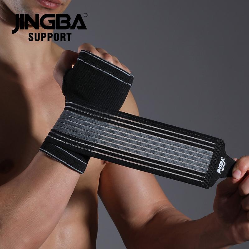 1Pcs Wrist Support Strap For Fitness Boxing Handwraps Compression Bandage Weightlifting Gym Workout