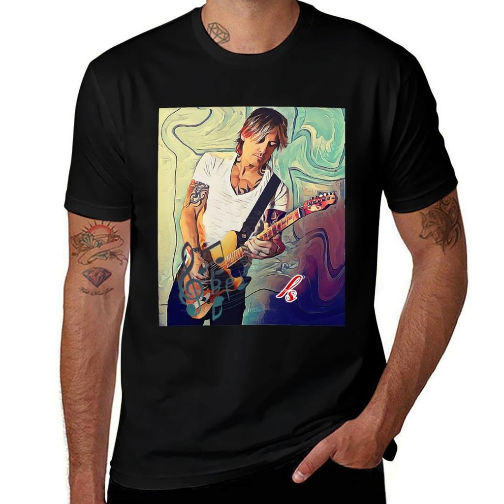 Keith Urbain Tshirt Antiwrinkle Short Sleeve Tshirt