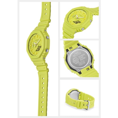 Casio Watch G-Shock []TONE-ONTONE series GA-2100-9A9JF Men's Volt Yellow