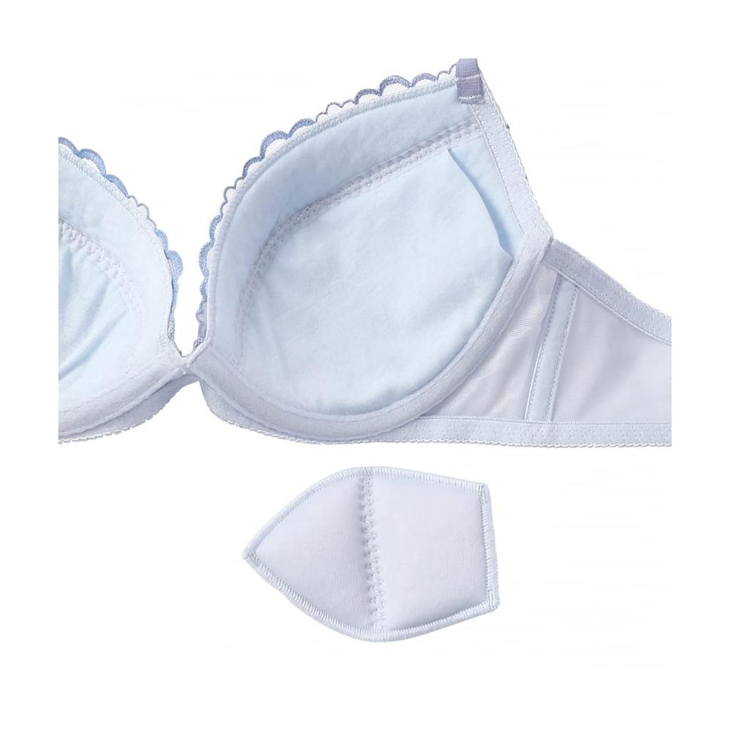 AMOSTYLE BY Triumph Entry Collection Bra Panty Set M019 C65M Push-Up & (Romantic Trim) Women's (Pink)