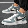 Crlaydk  Spring New High Top Sneakers Walking Sports Tennis Breathable Shoes Lace -Up Comfortable Footwear Ankle Basket Homme