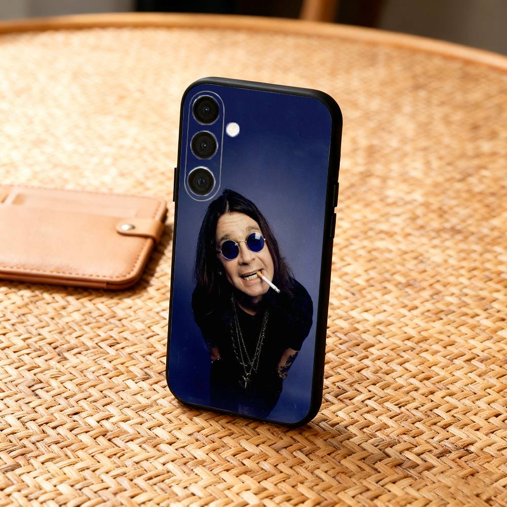 R-Rock Band O-Ozzy Osbourne  Phone Case For Samsung  A73,A21s,A22,A31,A32,A52,A53,A71,A80,Soft Black Shell