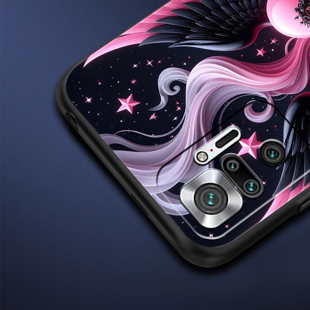 Colored Love Heart Printed Phone Case Cover for Redmi 14C 10C Note 15 14 13 12 10 11 K40 Pro Plus 5G Shockproof Soft TPU Shell