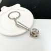 Barista Coffee Keychain Jewelry Tiny Coffee Handle Key Chain Cafe Gift Lovers Barista Keyring Souvenir