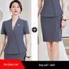 Women's Formal Business Suit Set - Skirt Uniform for Office, Reception, or Hotel Front Desk