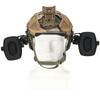 Capacete Eletrônico para Tiro Esportivo com Headset Montado no Capacete para Caça Captação de Som Redução de Ruído Proteção Auditiva Headset Tático