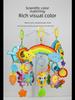 Aipinqi Rainbow Hanging Plush Car Toy and Baby Crib Rattle