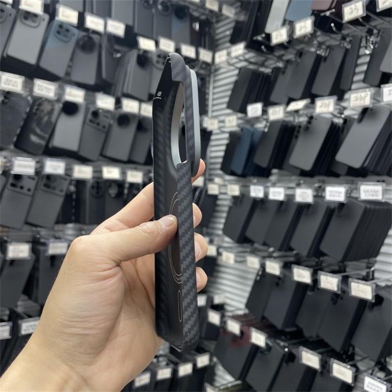 For Huawei Pura 80 Pro Case Aramid Carbon Fiber For MagSafe Magnetic Case Thin Carbon Cover Metal Lens Frame Phone Shell
