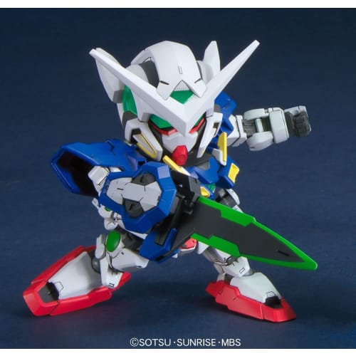 BANDAI SPIRITS SD Gundam BB Senshi Mobile Suit Gundam 00 Gundam Exia Repair II (BB Senshi) Color-coded Plastic Model
