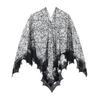 Spiders Costume Adult Cape Tights Necklace Chocker Earings Mask and Witch Hat Halloween Costume Outfit for Women