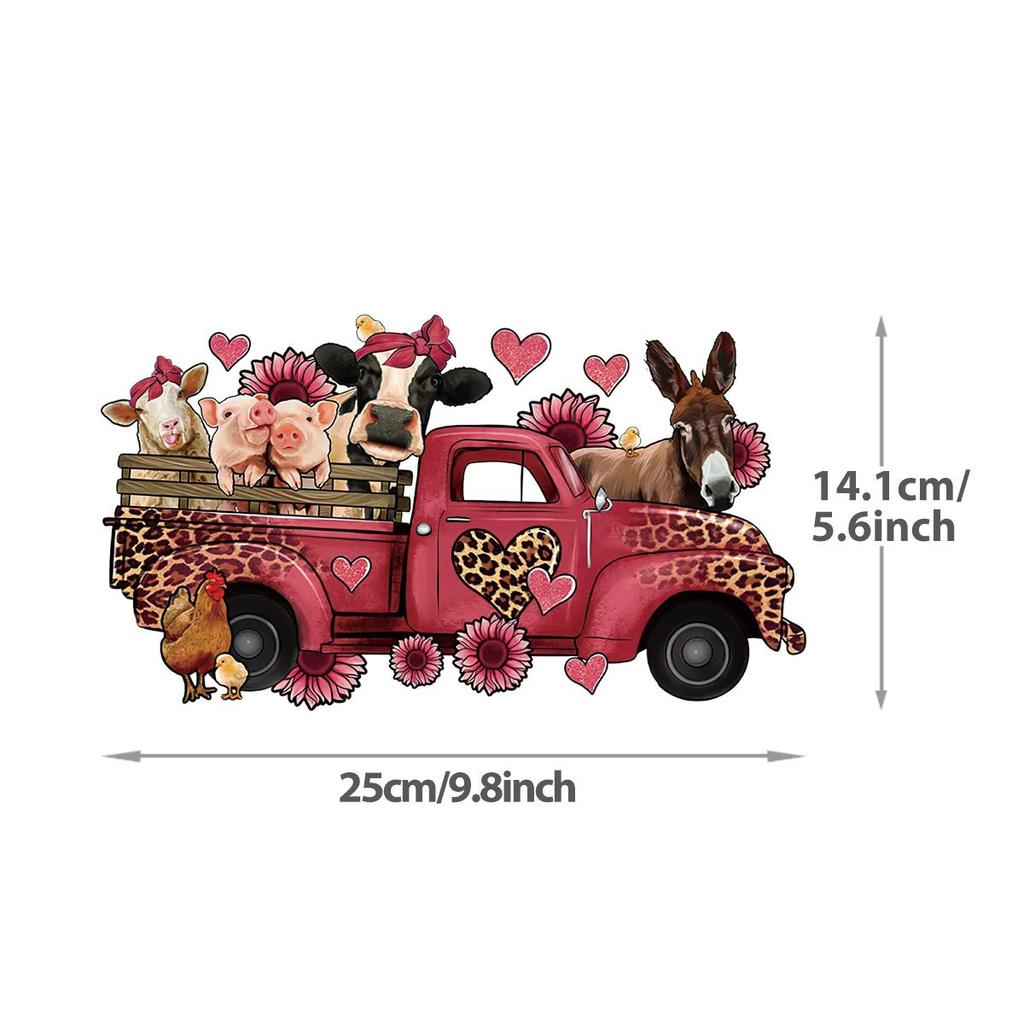 Valentine's Day Gifts: Heat Transfer HTV DTF Customized Couple T-shirts, Heat Press DIY Stickers, Clothing Heat Transfer Stickers