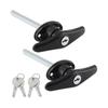 Truck Cap Locking T-Handles Campers Topper Lock, Campers Shell Locks and Keys T-Handle Canopy Repla