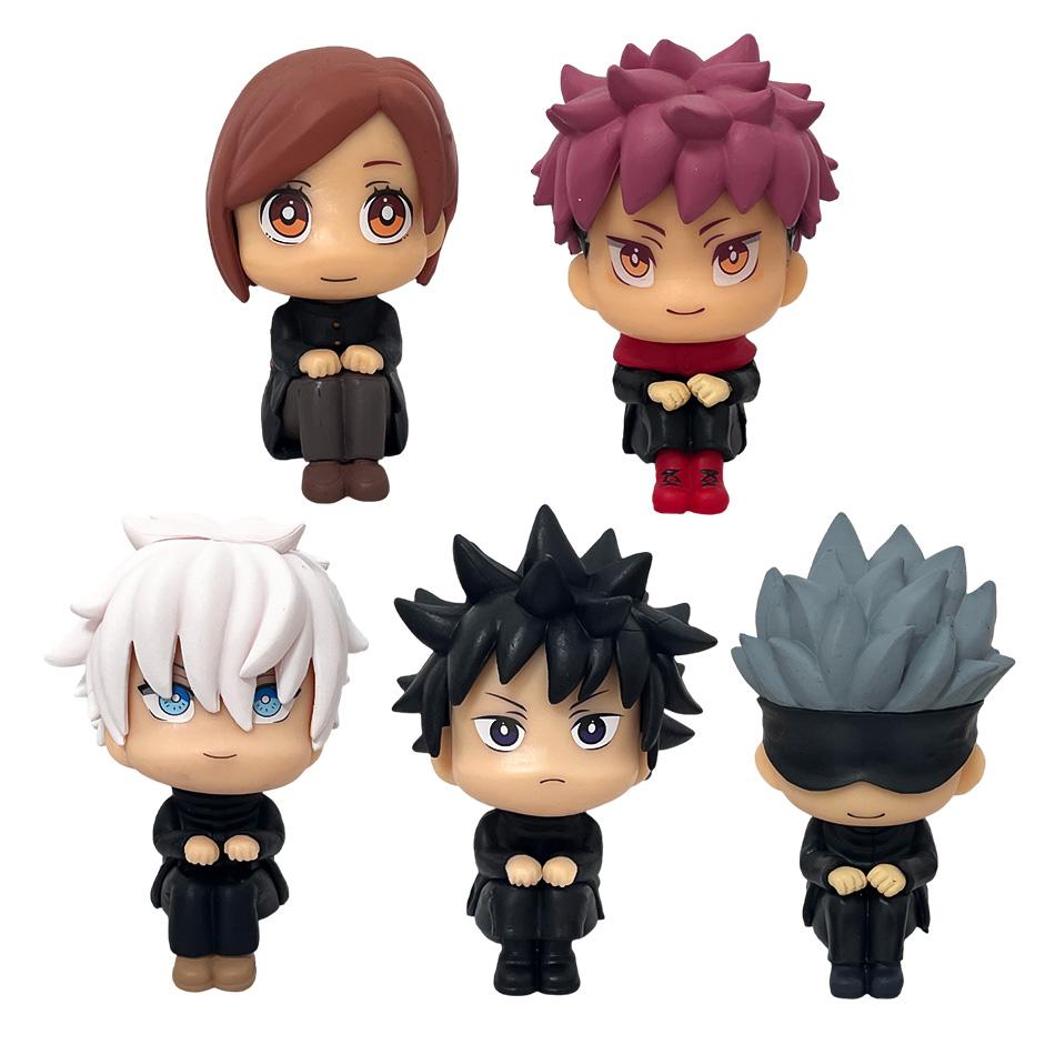 10cm Anime Jujutsu Kaisen Figure Itadori Yuji Gojo Satori Fushiguro Megumi Kugisaki Kawaii Toy PVC Model Action Figure Kid Gift