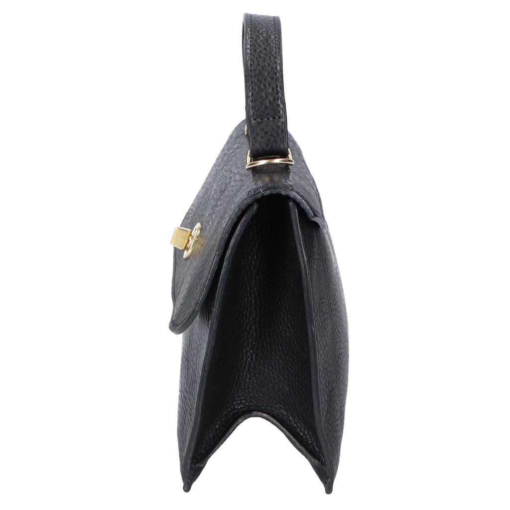 MIMI BERRY [Excellent Condition] Mini Hebe Turn Lock 2-Way Shoulder bag blackUsed