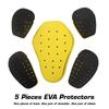 EVA Double-Layer Motorcycle Riding Suit with Back Protector, Shoulder & Elbow Pads