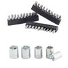 Electric Screwdriver Multifunctional Tool Set with Lithium Battery Rechargeable Drill and Household Toolbox.