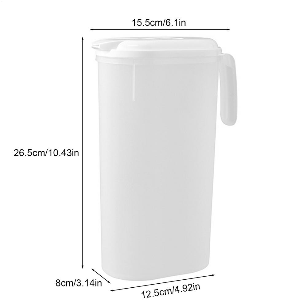 Cold Kettle Dispenser Fridge Water Dispenser Cold Drink Kettle Juice Beverage Container For Kitchen Home Party Bar 1.8L / 2.5L