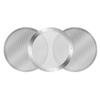 9 Pack Metal Reusable Coffee Filter Mesh For Aeropress Coffee Maker Espresso Maker, Silver
