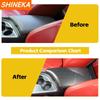 SHINEKA ABS Carbon Fiber Armrest Box Panel Decoration Cover for Dodge Challenger 2015 Up Car Interior Accessories