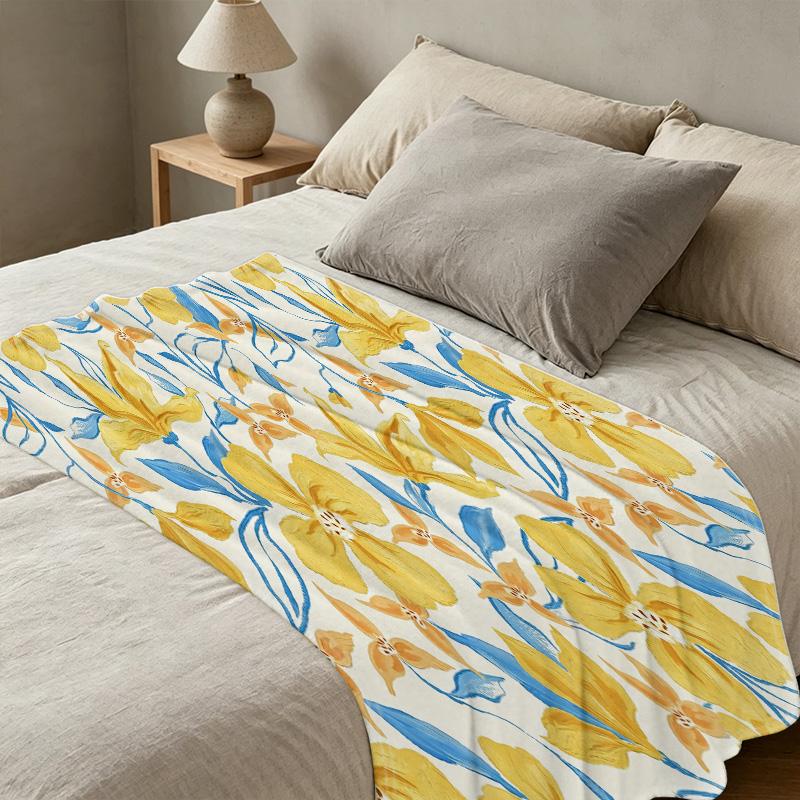 Postpartum Flannel Blanket: Anti-Pill, Soft & Skin-Friendly Warm Throw, Cozy Home Lounge Blanket for Christmas & Halloween, Maternity Bedding